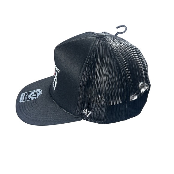 47 Brand Bubba Wallace 23‎ Black Trucker Adjustable Hat NASCAR Racing - Picture 2 of 8